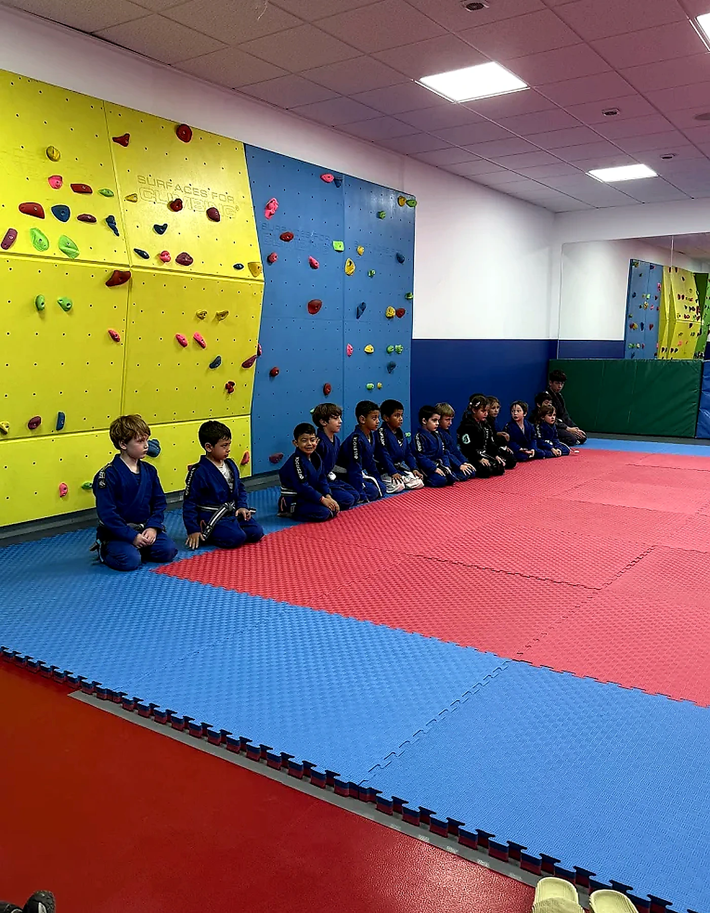 Clase infantil de Club Free Style BJJ